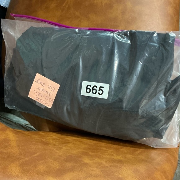 Amazon Black Button-Up Romper - Picture 4 of 4